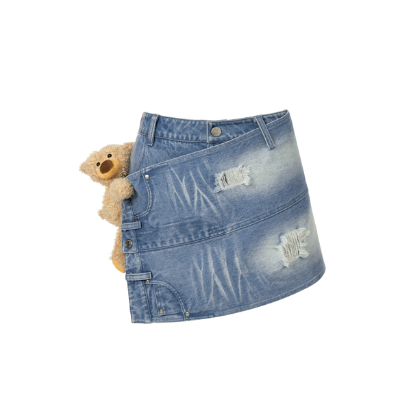 BEAR HORIZONTAL JEANS DRESS