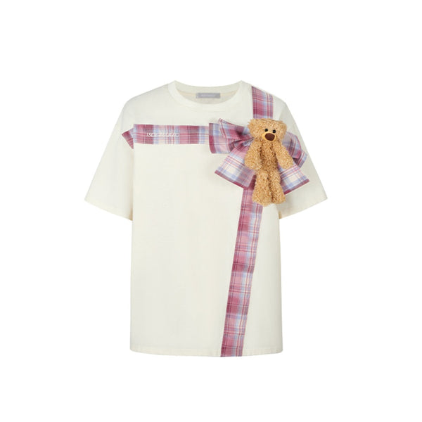 BEAR GIFT BOW T-SHIRT