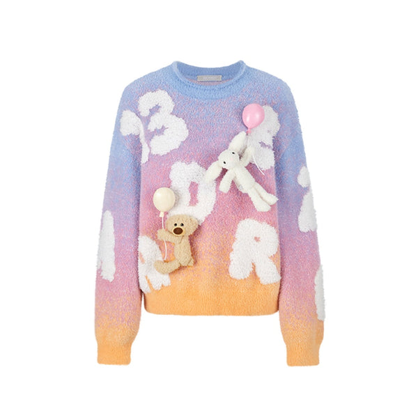 FLOAT CLOUD BALLON SWEATER