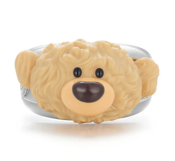 13DE MARZO BEAR LOGO RING