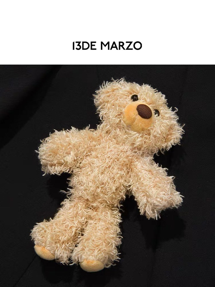 13De Marzo MINI BEARS COVERED SUIT JACKET