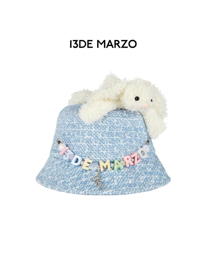 13De Marzo LOGO PENDENT BUCKET HAT