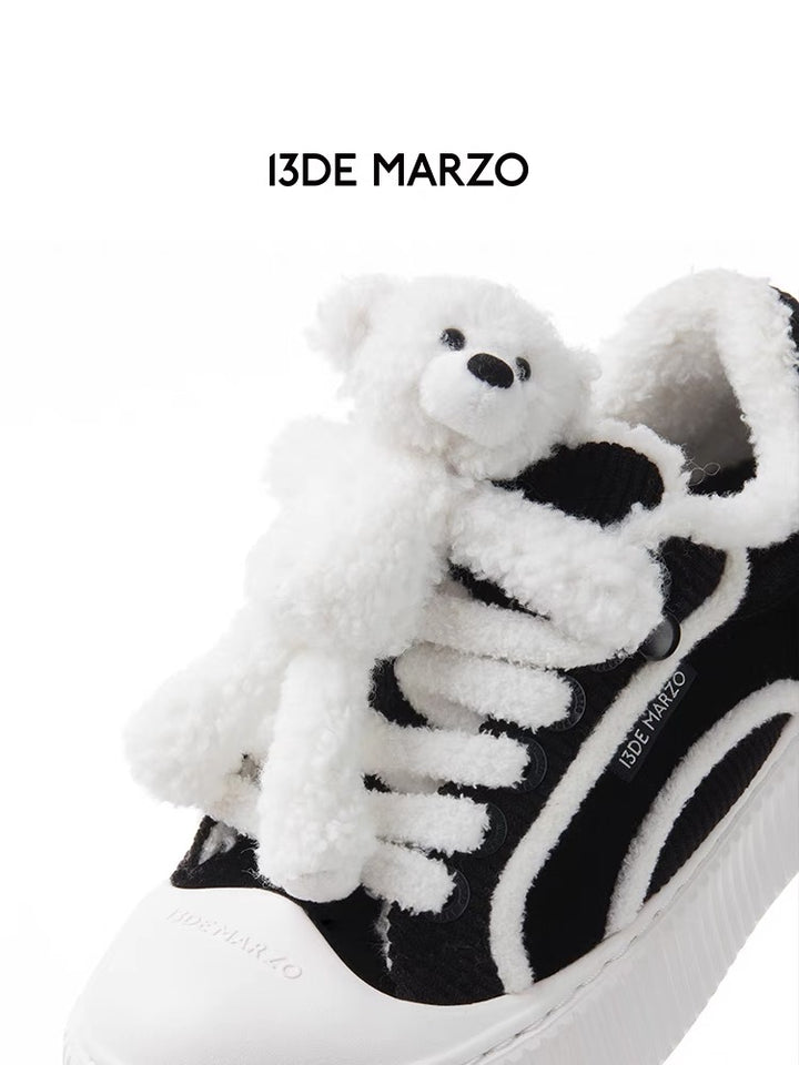 13De Marzo BEAR BISCUIT SNEAKER FUZZY BEAR