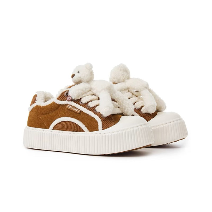 13De Marzo BEAR BISCUIT SNEAKER FUZZY BEAR