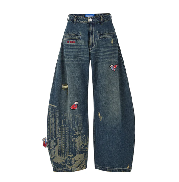 SUPERMAN BEAR CITY JEANS