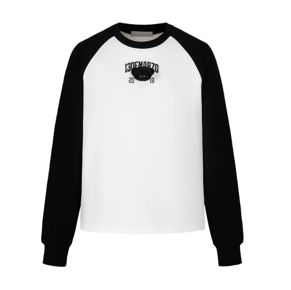 DOOZOO COLOUR-BLOCKED RAGLAN SLEEVE