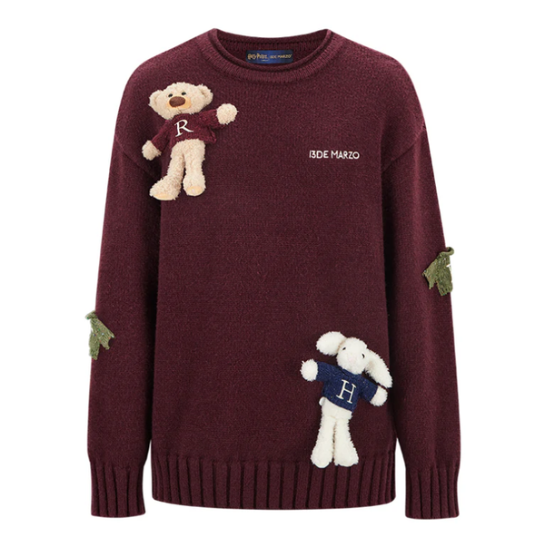 HARRY POTTER × 13DE MARZO HARRY AND WEASLEY VINTAGE SWEATER