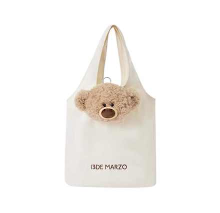 BEAR COIN PURSE TOTE BAG