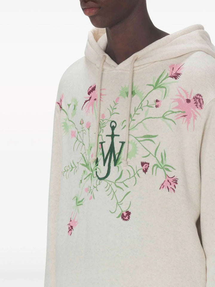JWANDERSON POL THISTLE EMBROIDERY HOODIE