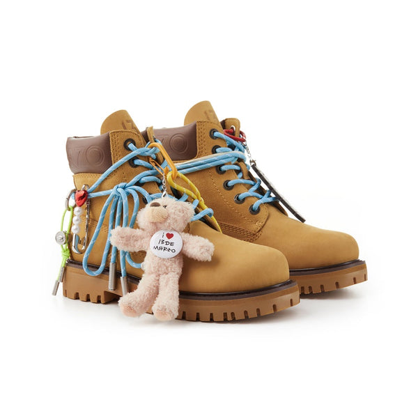 MAXIMALIST PENDANT SUEDE MARTIN BOOTS