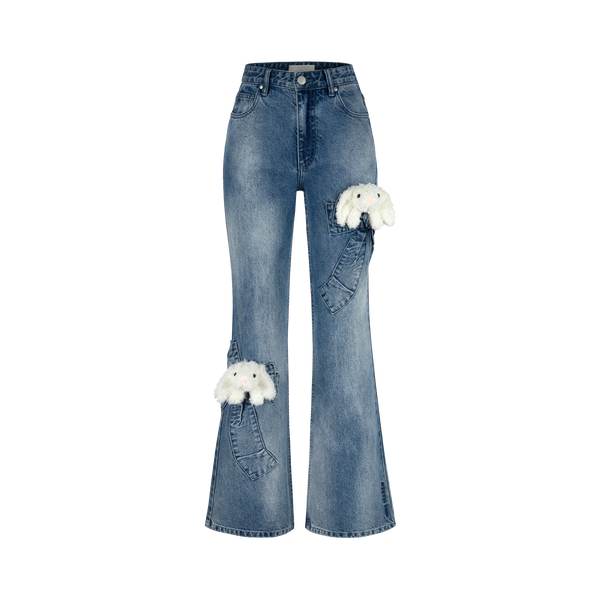 DOOZOO DENIM BOW JEANS