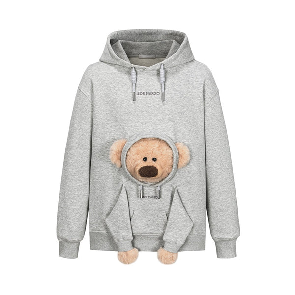 DOOZOO POCKET BEAR HOODIE