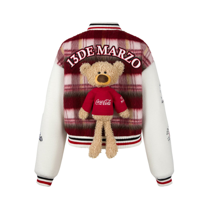 13De Marzo COCA-COLA BEAR TWEED FLEECE