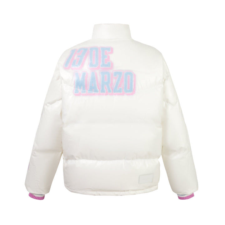 13De Marzo DOOZOO TRANSPARENCY ZIP DOWN JACKET