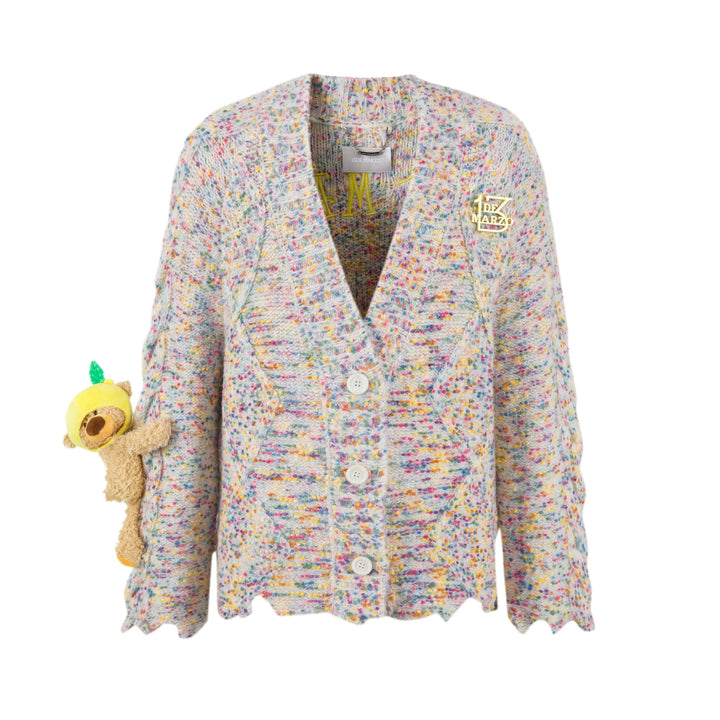 13De Marzo FRUIT WEAVE CARDIGAN