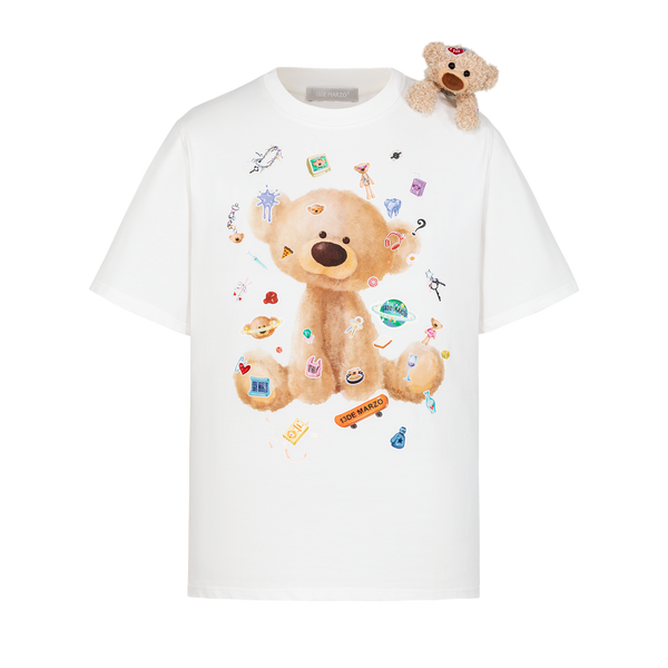 BEAR STICKERS T-SHIRT
