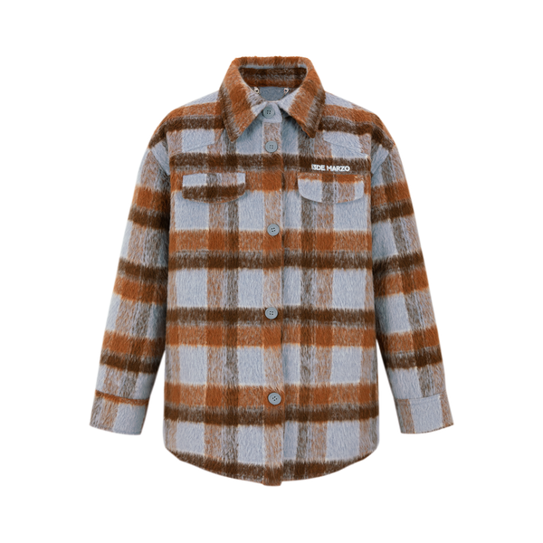 BEAR TWEED PLAID SHIRT