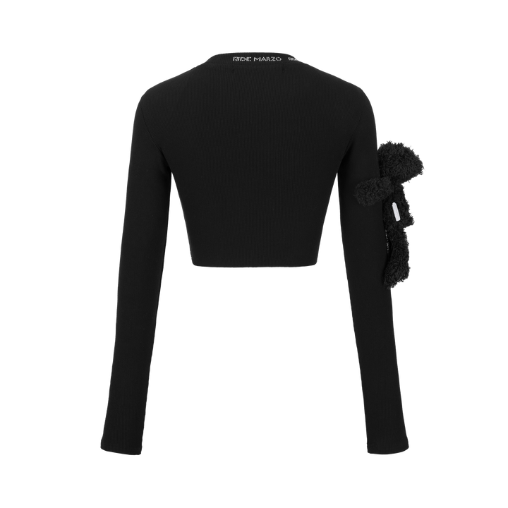 13De Marzo DIGITAL LOGO RHINESTONE TOP