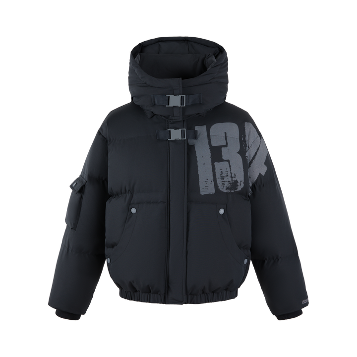 13De Marzo DOOZOO GRAFFITI LOGO DOWN JACKET