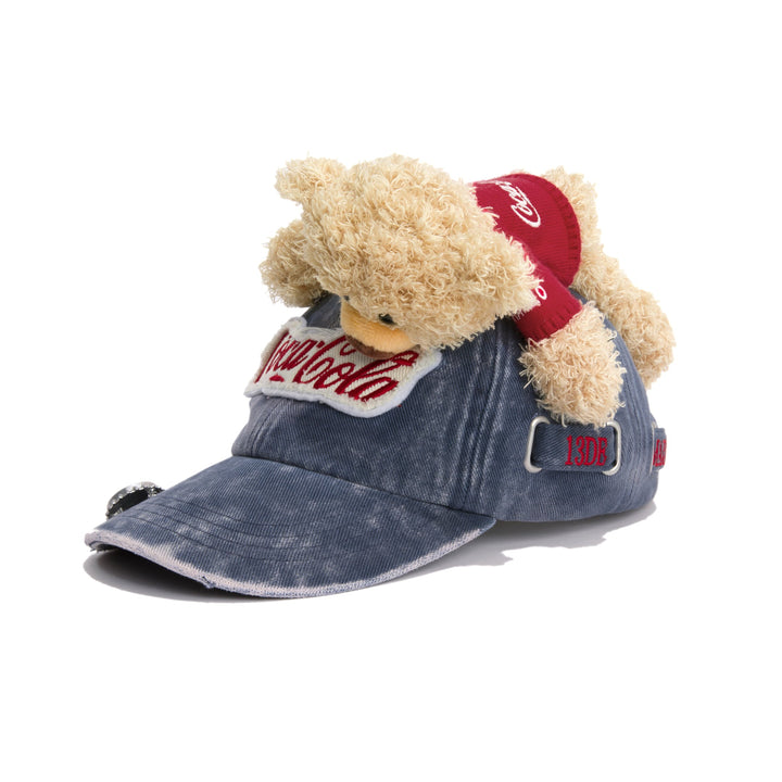 13De Marzo COCA-COLA BEAR LOGO CAP