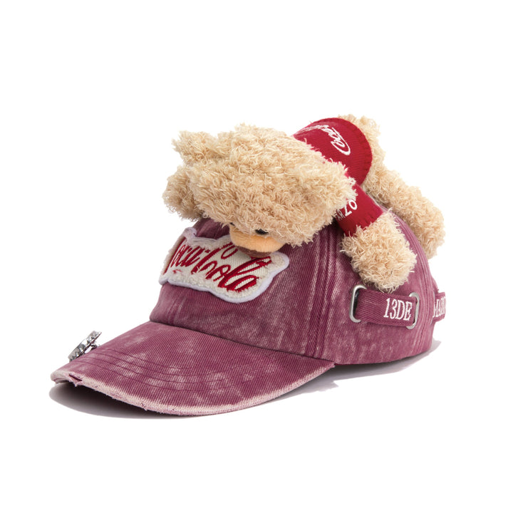 13De Marzo COCA-COLA BEAR LOGO CAP