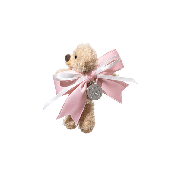 RONRON BEAR RIBBON HAIR CLIP