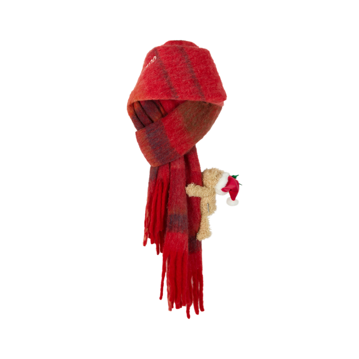 13De Marzo CHRISTMAS HUGGABLE BEAR SCARF