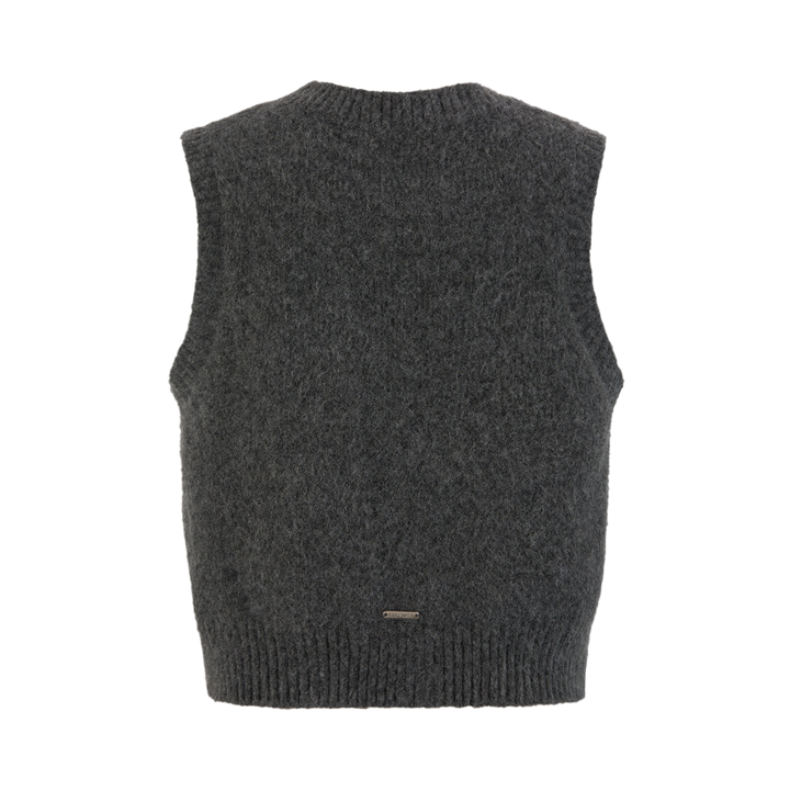 13De Marzo ROPE KNIT LOGO VEST