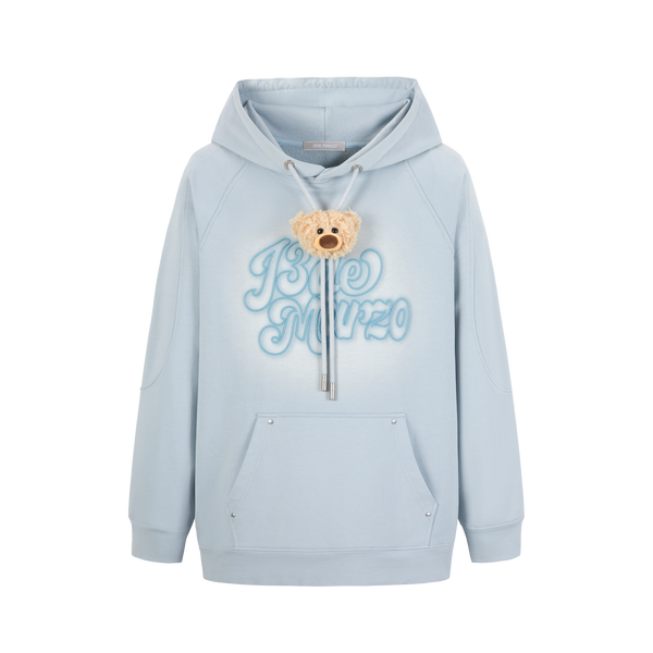 13De Marzo BEAR SPOTLIGHT LOGO HOODIE