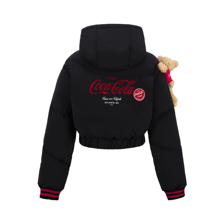 13De Marzo COCA-COLA BEAR HOODED DOWN JACKET