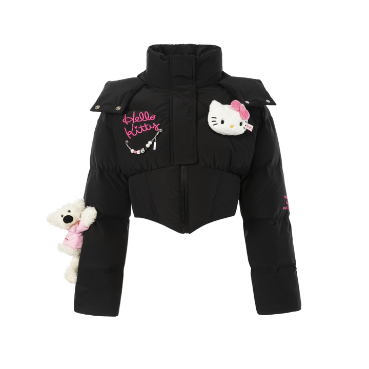 13De Marzo HELLO KITTY BEAR SHORT DOWN JACKET