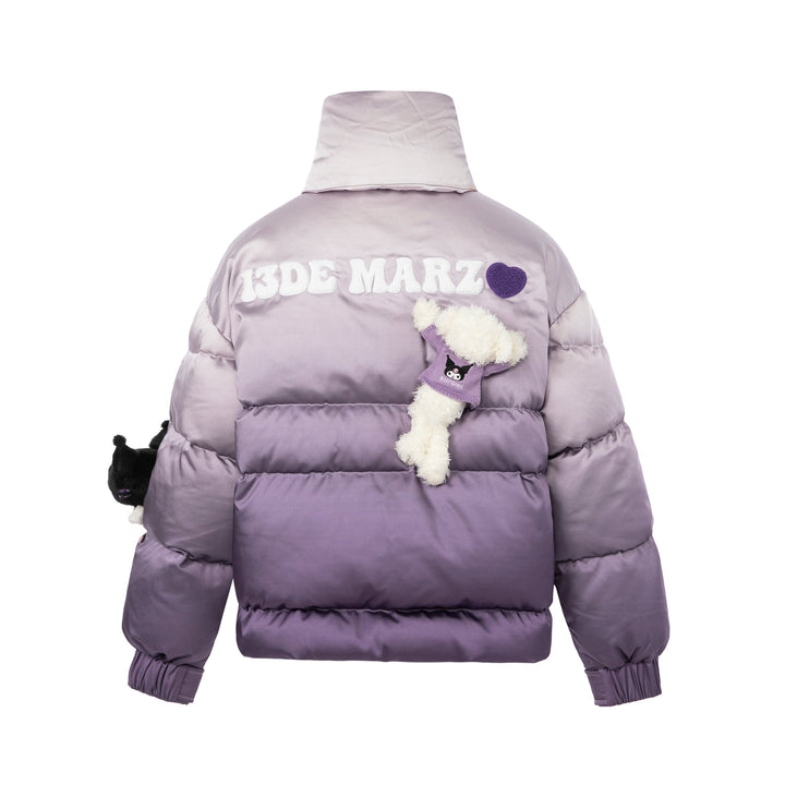 13De Marzo HELLO KITTY BEAR SCARF FADED DOWN JACKET