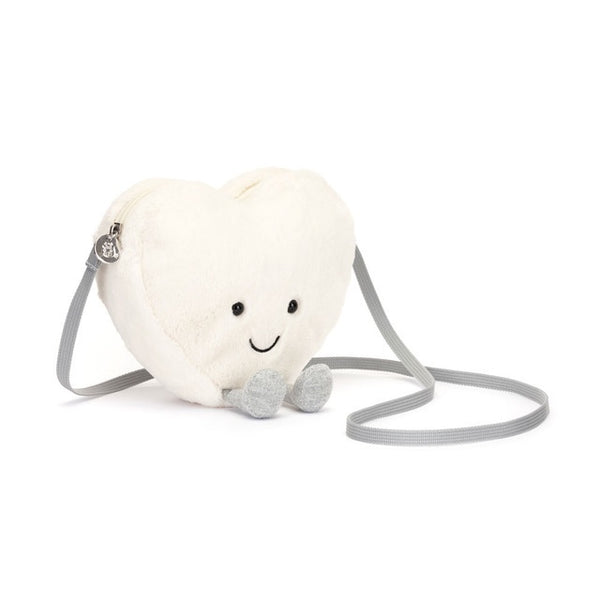 AMUSEABLE HEART BAG/CREAM