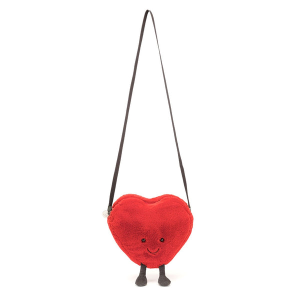 AMUSEABLES HEART BAG/ RED