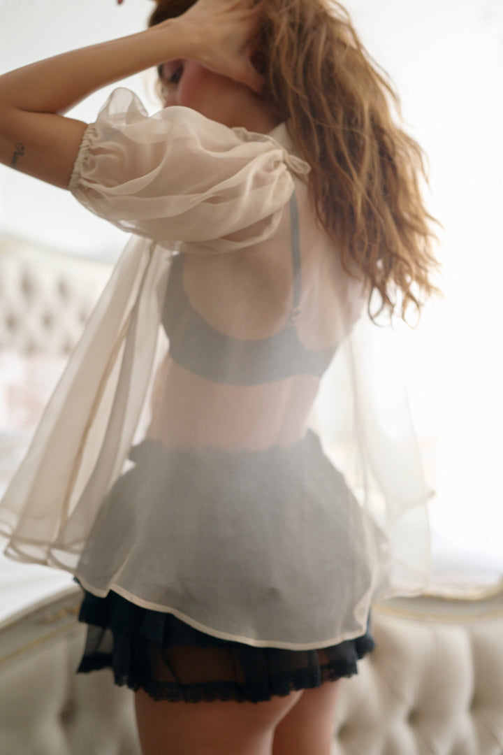 Selkie THE DAUPHINE KNICKERS/CAVIAR LACE