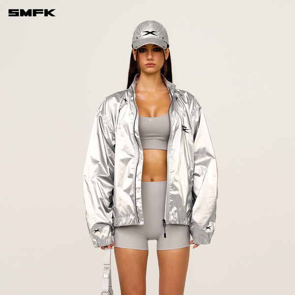 FUTURE STORM WIDE FIT JACKET SPACE SILVER