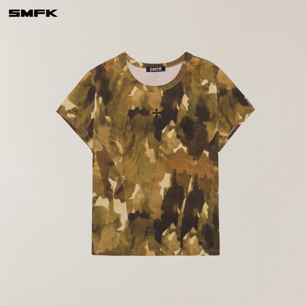 VINTAGE HURRICANE FADE BODY TEE CHINESE INK CAMOUFLAGE