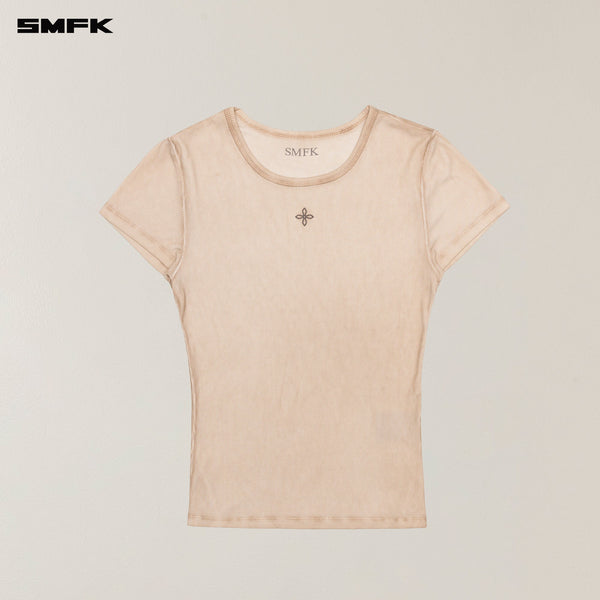 VINTAGE STORM FADE DYE SILK SPORTS TEE FADING DESERT