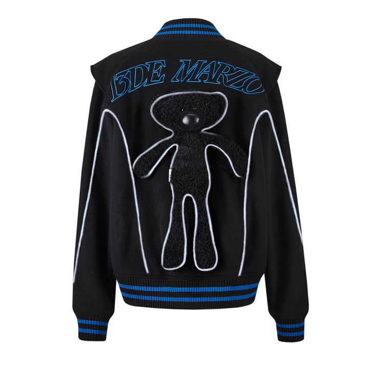 13De Marzo LIGHT TUBE BASEBALL JACKET