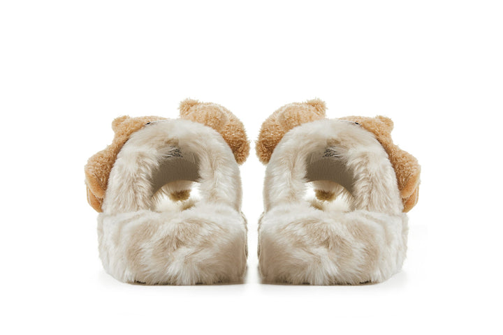 13De Marzo LOGO FURRY PLUSH SLIPPER