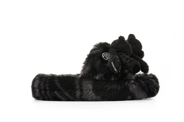 13De Marzo LOGO FURRY PLUSH SLIPPER