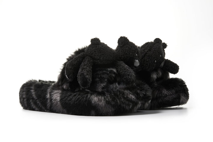 13De Marzo LOGO FURRY PLUSH SLIPPER