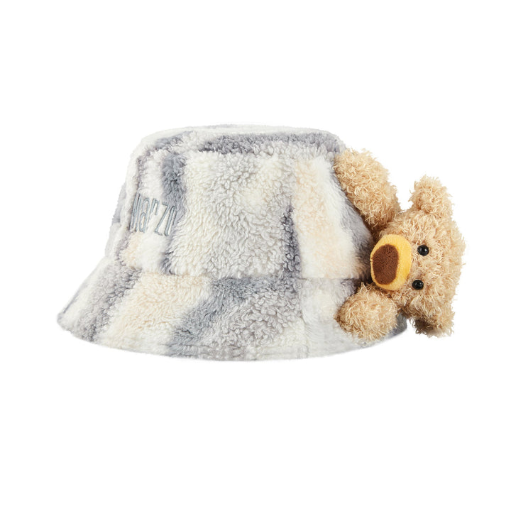 13De Marzo FURRY MARBLE BUCKET HAT