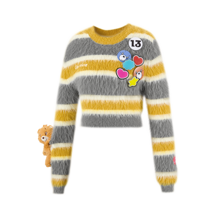 13De Marzo CARE BEARS BADGES SWEATER