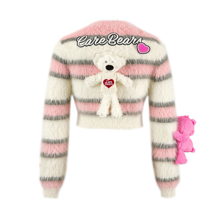 13De Marzo CARE BEARS BADGES SWEATER