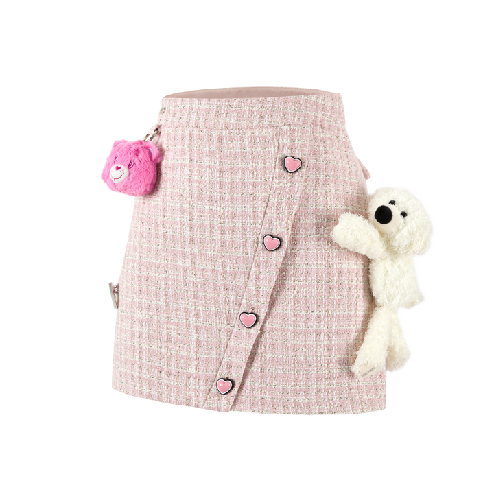 13De Marzo CARE BEARS TWEED SHORT DRESS