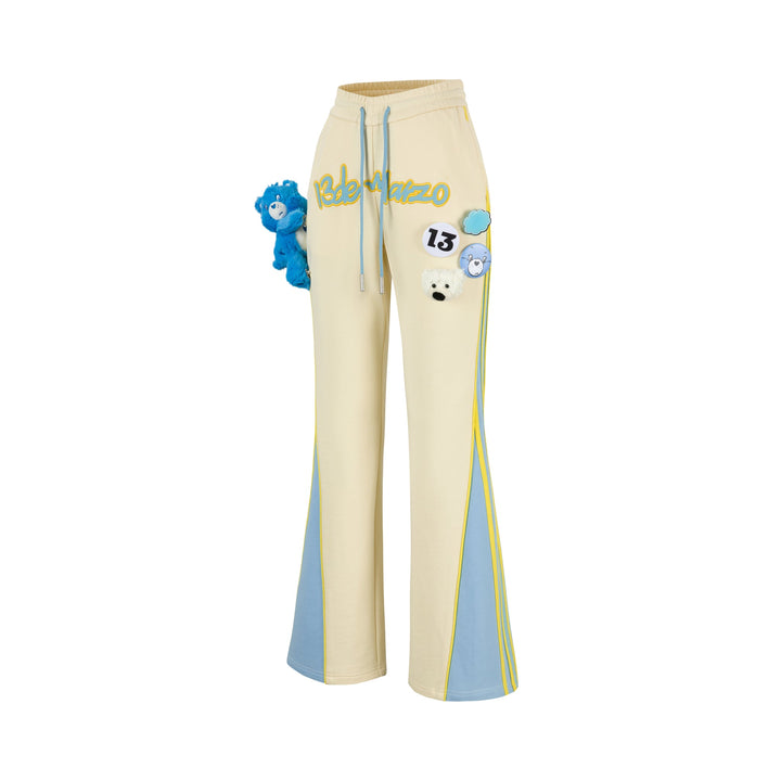 13DE MARZO CARE BEARS PATCH PANTS
