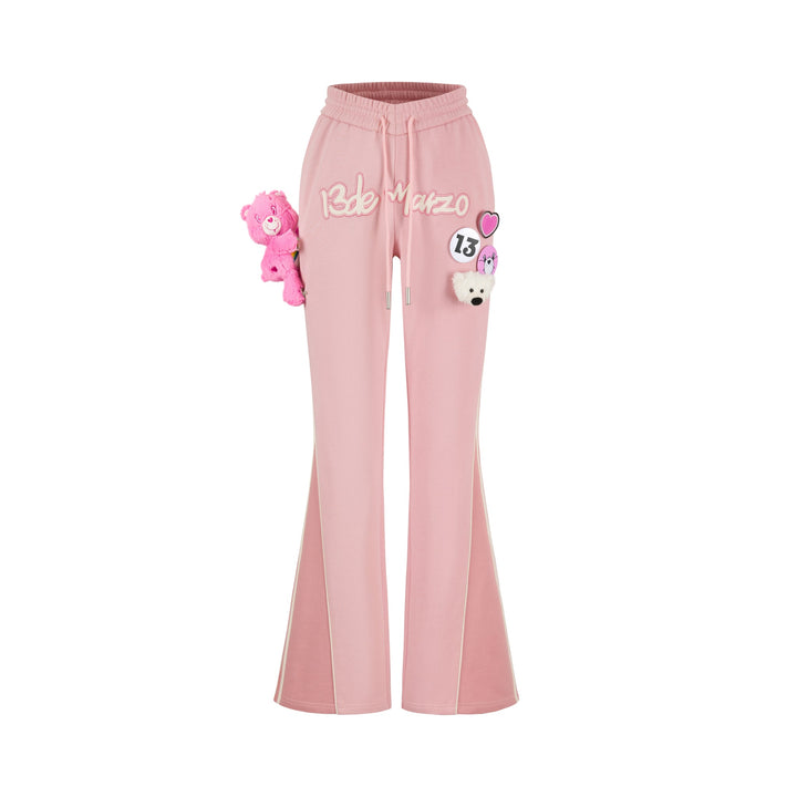 13DE MARZO CARE BEARS PATCH PANTS