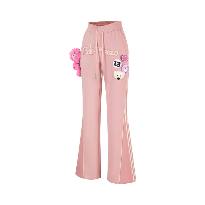 13DE MARZO CARE BEARS PATCH PANTS