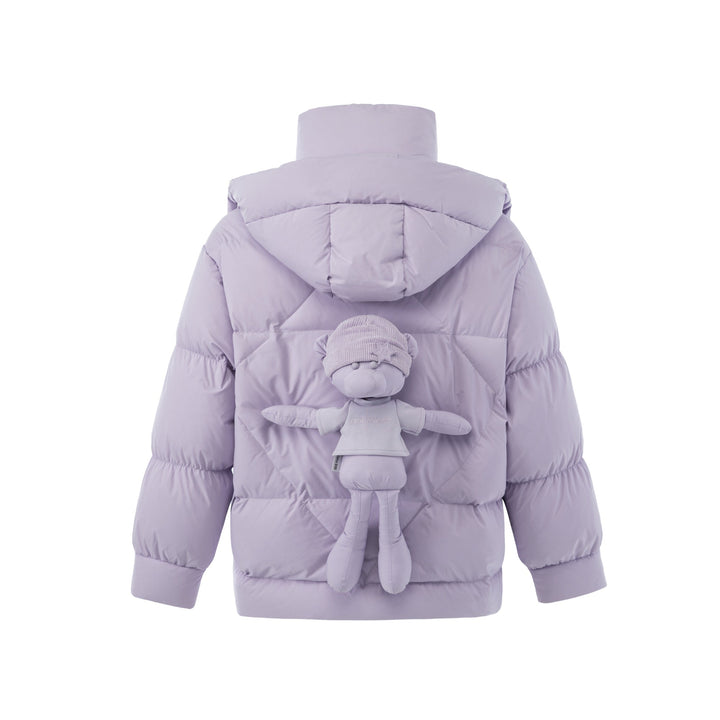 13De Marzo BEAR EMBOSSMENT DOWN JACKET